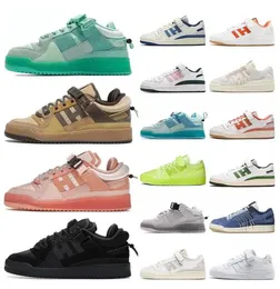 2023CASUAL SHOES FORUM LOW 84女性メンズバッドバニーバックルフォーラム