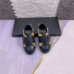 2023 tendência de inverno comércio exterior sapatos clássicos moda casual carta verificação completa plana rendas sapatos infantis, tamanho 26-35cm q10