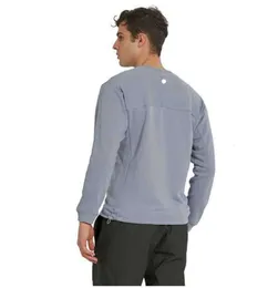 Lulus Men Long Sleeve Prockut Tops Crewneck Sweatshirts with Zipper Pocket Gym Rundies Hoodies غير الرسمية نفس النموذج لمشاهير الإنترنت