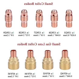 46-teiliger WIG-Schweißbrenner Stubby Gas Lens für WP9 WP20 Back Cap Collet Bodies Ersatzteile Kit Langlebiges praktisches Zubehör Eeamw