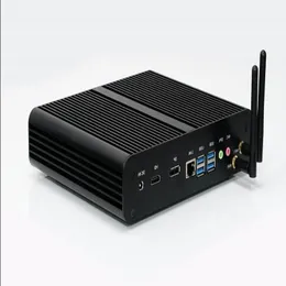 Freeshipping Intel Core i7 7500U 7th Gen Mini PC Windows 10 Fanless Computer 4K HD Graphics 620 300M WiFi H-D-MITV Box Xeqbe