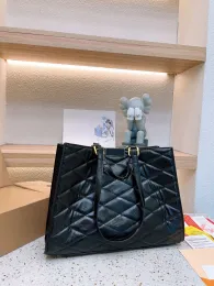 Designer sacola preto bolsa de ombro macio bolsas de couro moda sacos de compras de alta qualidade saco composto barato sacos de marca senhoras mão p