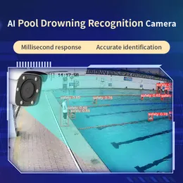 Bova Technology swimming anti-drowning identification and warning system is used for swimming pool safety warning