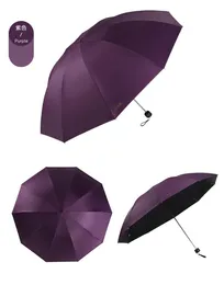 Зонтики против UV Umbrella Men Big Folding сильные ветропроницаемые четкие двойные деловые паразоли