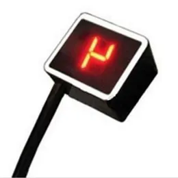 Freeshipping Red Light LED Universal Digital Gear Indicator Motorcycle Display Shift Lever Sensor Qwumq