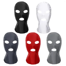 Fontes de festa inverno máscara facial motocicleta ciclismo balaclava capa completa chapéu secagem rápida leite seda chapelaria à prova vento capa