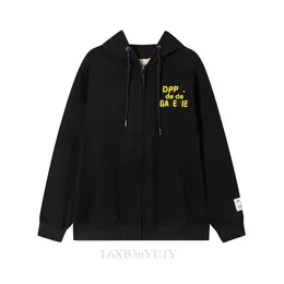 Herrkvinnor Gallerier American Trendy Brand Depts Designer Hoodie Den grundläggande dubbla gasbomull Långärmarna är unisex löst och541