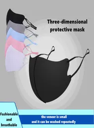 1st Black Mouth Mask Face Shield Masque Face Mask Cloth for Women Men duct Masks Mascarillas Drop Halloween Cosplay9589532