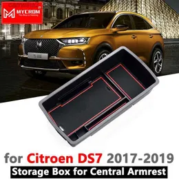 Organizer per auto per Citroen DS7 DS 7 scatola bracciolo portaoggetti stivaggio riordino accessori interni auto car styling 2017 2018 2019 2020 Q231109