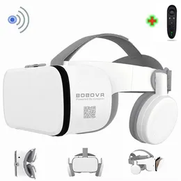 VR Glasses Bobo Bobovr Z6 Capacete Casque 3D VR VR REALIDADE VIRTUAL BLUETOOTH fone de ouvido para smartphone para smartphone Óculos de óculos VIAR Binoculares Z0408