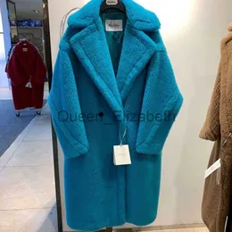 Cappotto da donna in misto lana Maxmax Teddy Moda Casual Nuovo stile J231109
