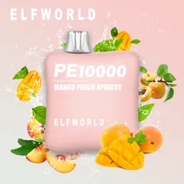 Оптовая продажа сигарет ELF WORLD PE 10000 Pi 9000 Puff vapes Bar Disposable Vape