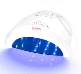 Nageltork Sunone 2448W Professional Uvled Curing Gel Polish Vacuum Nails Akryl LED UV Lamp Lamp för naglar 48W T1907129303021