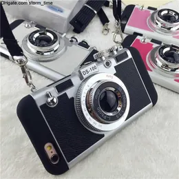 Vintage Soft Silicone Camera Cases For iPhone 11 Pro MAX 6 7 8 Plus Full Protection Shockproof Back Cover Shell For iPhone 12Promax XR XSMAX
