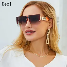 Gafas de sol cuadradas vintage de moda para mujeres Marca de lujo Retro Retro Resumen de gafas Conducción de gafas polarizadas UV400