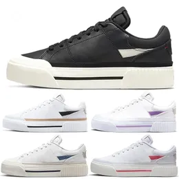 2024 Back To School Court Legacy SLP WMNS Lift Student Shoes Series Low Top Classic All Match Leisure Sports Men And Women Small White Shoes size 11