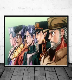 Jojo S Bizarre Adventure Action JapanAnimehdCanvas印刷新しいホームデコレーションアートペインティングフレドフレーム9336574