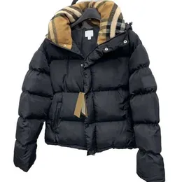 Klassische abnehmbare Damen Daunenjacke Mantel Designer Parkas Mode Winter Herren Damen Luxus Brief Plaid Warm Top 5FK26