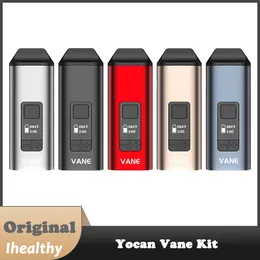 Yocan Vane Kit Dry herb Voporizer 1100mAh Battery Ceramic Heating Chamber OLED Display E Cigarette vapor