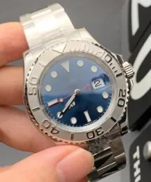 Bestverkopende uitstekende herenhorloges 40 mm blauwe wijzerplaat 2836 automatisch herenhorloge Kwaliteit heren datumhorloge Horloges