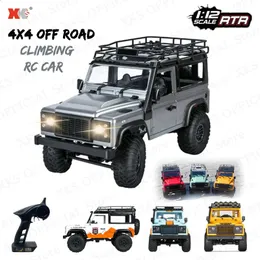 ElectricRC Car MN MN99S MN78 MN98 MN99 D90 112 RC 24G Remote Control 4X4 Off Road LED Light 4WD Climbing Truck Toy Gift for Boy 231109