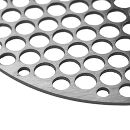 Narzędzia Iron Mesh BBQ Mat Grid Outdoor Grill Grill Net Rack Bacon Bacon Akcesoria