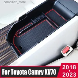 Auto Organizer Auto Armlehne Box Lagerung Verstauen Aufräumen Container Organizer Halter Tablett Für Toyota Camry 70 XV70 2018-2021 2022 2023 Zubehör Q231109