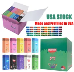 USA STOCK Imballaggi usa e getta preriempiti con 1 g di torta preriempita Alien Labs packwoods e scatole di stampa di qualità realizzate e spedite dagli Stati Uniti