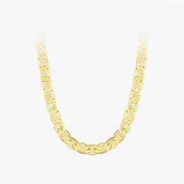 Chains ENFASHION Geometric Hollow Link Chain Necklaces Gold Color Christmas Necklace Women Fashion Jewelery Naszyjnik Wholesale P203147