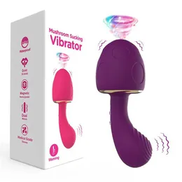 Sex Toy Massager Powerful Vibration Sucking Vibrator g Spot Clitoris Stimulator Sucker Female Masturbator Toys for Women Adult