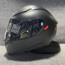 Мотоциклетные шлемы OEM 1: 1 Полное лицо езды на мотокросс Racing Motorbike Helme SV - Матовый черный