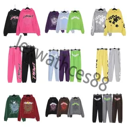 Tasarımcı Pantolon Örümcek Pantolon Vintage Kargo Takım Pantolon Joggers Cargos Graffiti Swearpant High Street Hip Hop Çiftleri Drawstring Luxurys