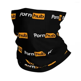 Lenços Pornhub Bandana Pescoço Capa Impresso Lenço Mágico Quente FaceMask Running para Homens Mulheres Adulto Toda a Temporada