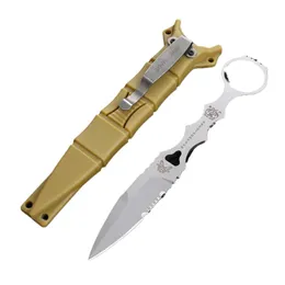 Тактический фиксированный нож из нержавеющей стали, уличные походные ножи, охотничьи ножи с полузубчатым лезвием, инструмент EDC, резак