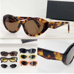 Designer de moda clássica de alta qualidade Os óculos de sol de fibra de fibra para mulheres personalidade de luxo pequenos óculos de sol de moldura para homens retrô casual uv400 pr26 .....
