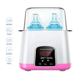 Flaskvärmare sterilisatorer# Baby Bottle Warmer Bottle Sterilizer Double Bottle Warmer Desinfektion 220V Automatisk Intelligent Thermostat Electric Warm 231109