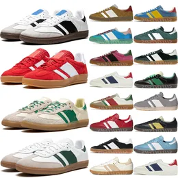 2024 Designer Gazelle Bold Plate-forme sneakers Scarpe casual alla moda Uomo Donna Sneakers Low Top Pink Glow Vegan White Gum scarpe da ginnastica 36-45