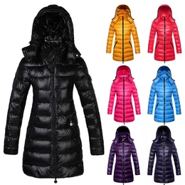 Puffer jacket women winter coat designer puffer jacket slim and thick warm windproof long women winter new coats designer women size S-XXXL pink down jacket