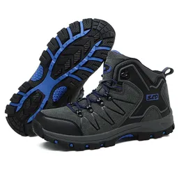 Boots Waterproof Hiking Shoes Suede Leather Outdoor Men's Wearresistant Men Work Walking Hunting Tactical Women 231108