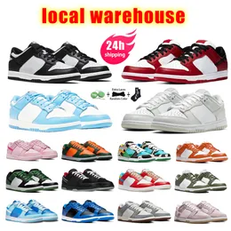 high quality sb low designer shoes men sneakers shoes panda Local Warehouse designer casual shoes for womens trainers unc blue outdoor sports running shoes with box