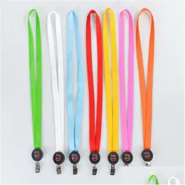 Novelty Lighting Led Light Up Lanyard Key Chain Id Keys Holder 3 Modes Flashing Hanging Rope 7 Colors Drop Delivery Lights Dhhnw LL