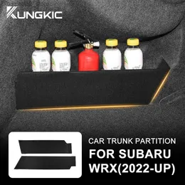 Car Organizer Car Trunk Storage Partition For Subaru WRX 2022 2023 Organizer Board Shield Interior Accessories Tail Box Baffle Partition Q231109