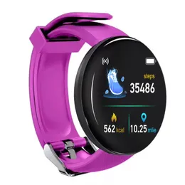 D18 Smart Watch Men Blood Pressure Smartwatch Waterproof Women