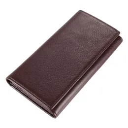 Carteiras Siku Genuine Leather Men Distress Purse Wallet1