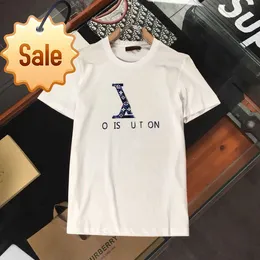 *Polos Summer Mens Designer t Shirt Man Womens Tees with Letters Print Short Sleeves Top Sell Luxury Men Hip Hop Clothes Paris M-4xl#02.
