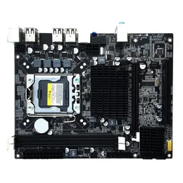 Freeshipping NEW Desktop Motherboard Computer Mainboard For X58 LGA 1366 DDR3 16GB Support ECC RAM Wholesale Lbnom