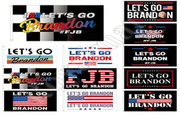 3X5 ft Let039s Go Brandon Banner Flags Outdoor Propaganda Parade Flag with 2 Copper Buckles8087795