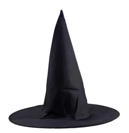 Halloween Witch Hat Masquerade Black Wizard Hat Adult Kid Cosplay Costume Accessory Halloween Party Wizard Cosplay Prop Cap VT06223521108