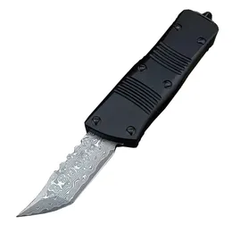 High End Small Mt Ut Auto Tactical Knife VG10 Damascus Steel Blade CNC 6061-T6 Uchwyt EDC Noży prezentowe z nylonową torbą