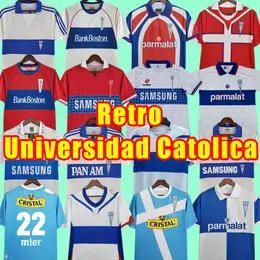 Chile Universidad Catolica Retro Soccer Jersey Home Away Football Shirt 08 09 1984 1987 1988 1993 1996 1998 2002 2010 2011 2009s F.